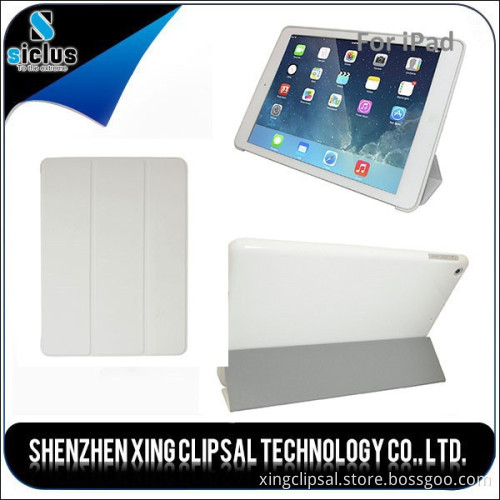 2015 High quality leather case, colorful clear stand leather case, ultra slim leather case with stand for ipad mini